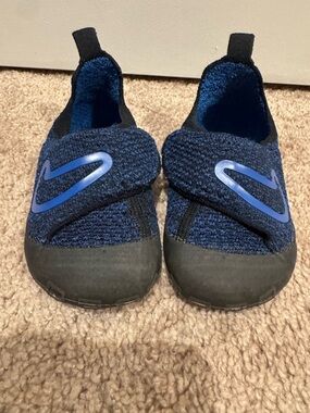 Nike Blue and Black Swoosh 1